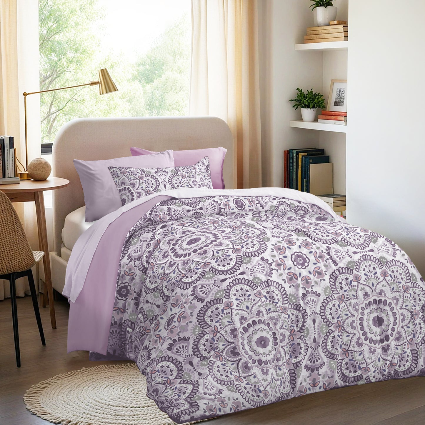 Faye Comforter with Sheet Set