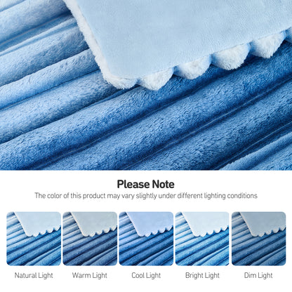Cord Plush Comforter Set
