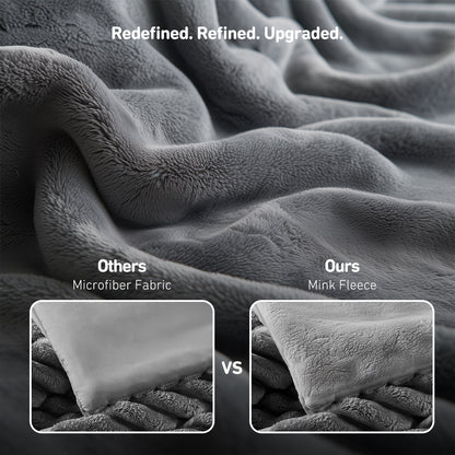 Cord Plush Comforter Set