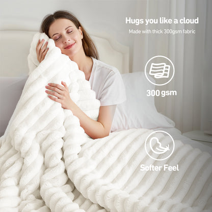 Cord Plush Comforter Set