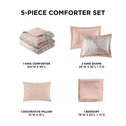 Elowen 5pcs Comforter Set