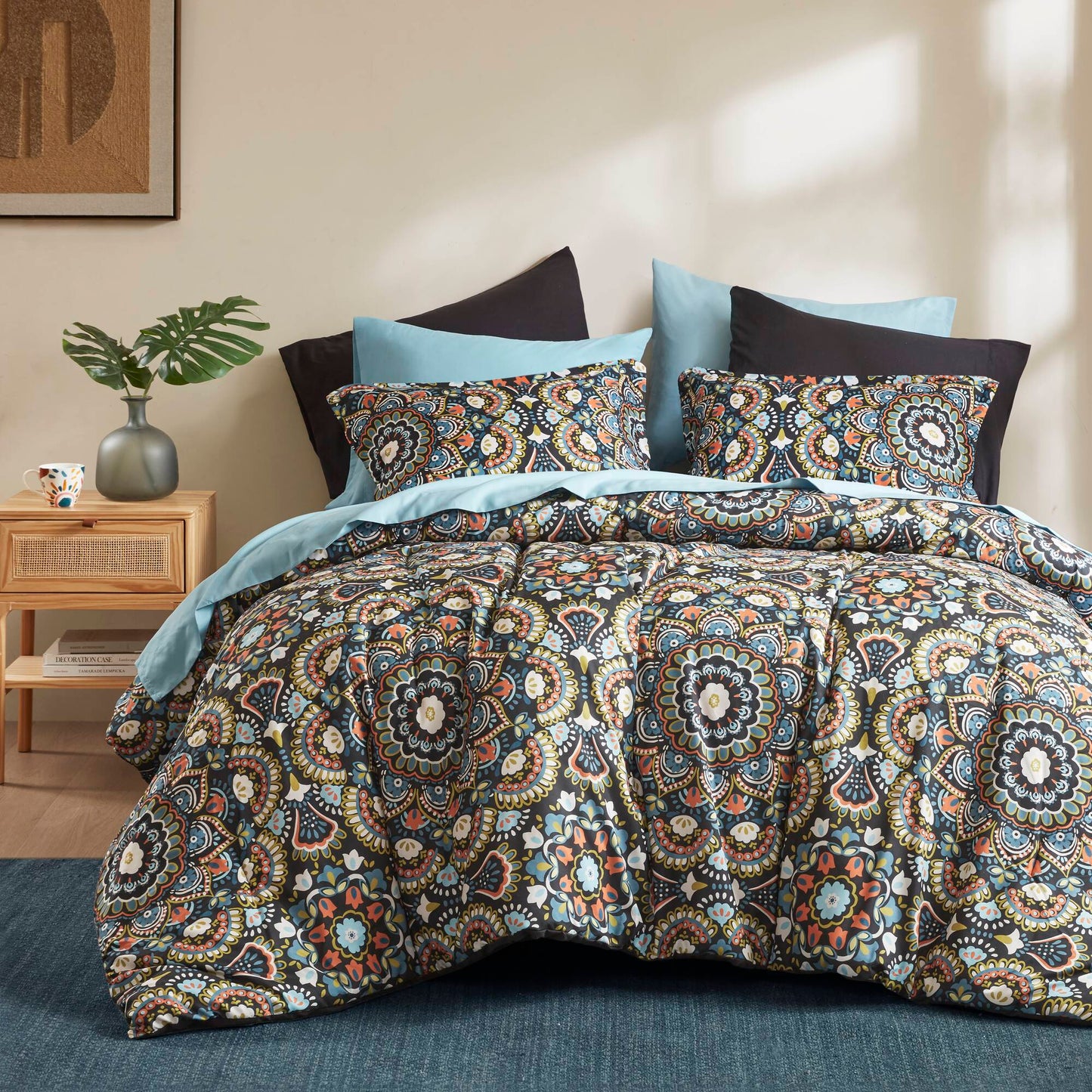 Faye Comforter with Sheet Set