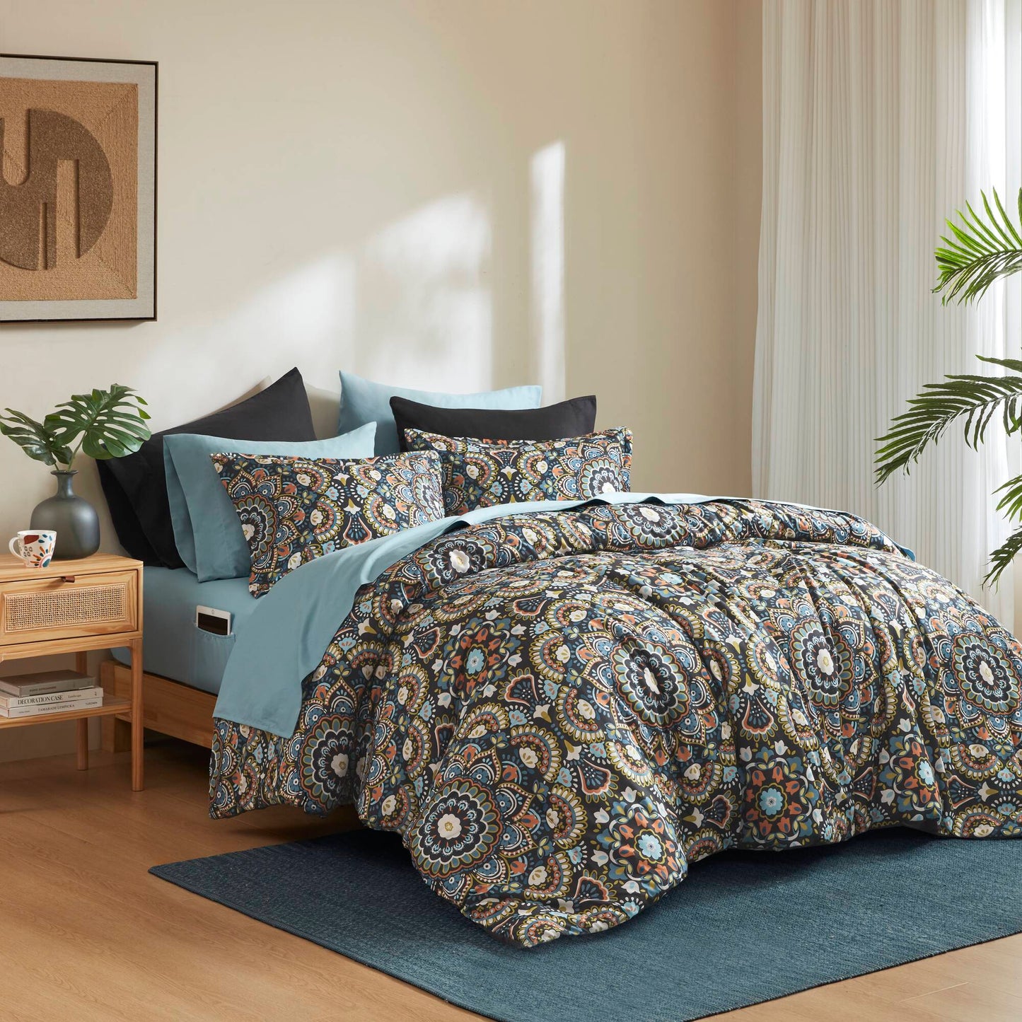 Faye Comforter with Sheet Set