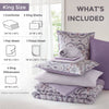 Faye Comforter with Sheet Set