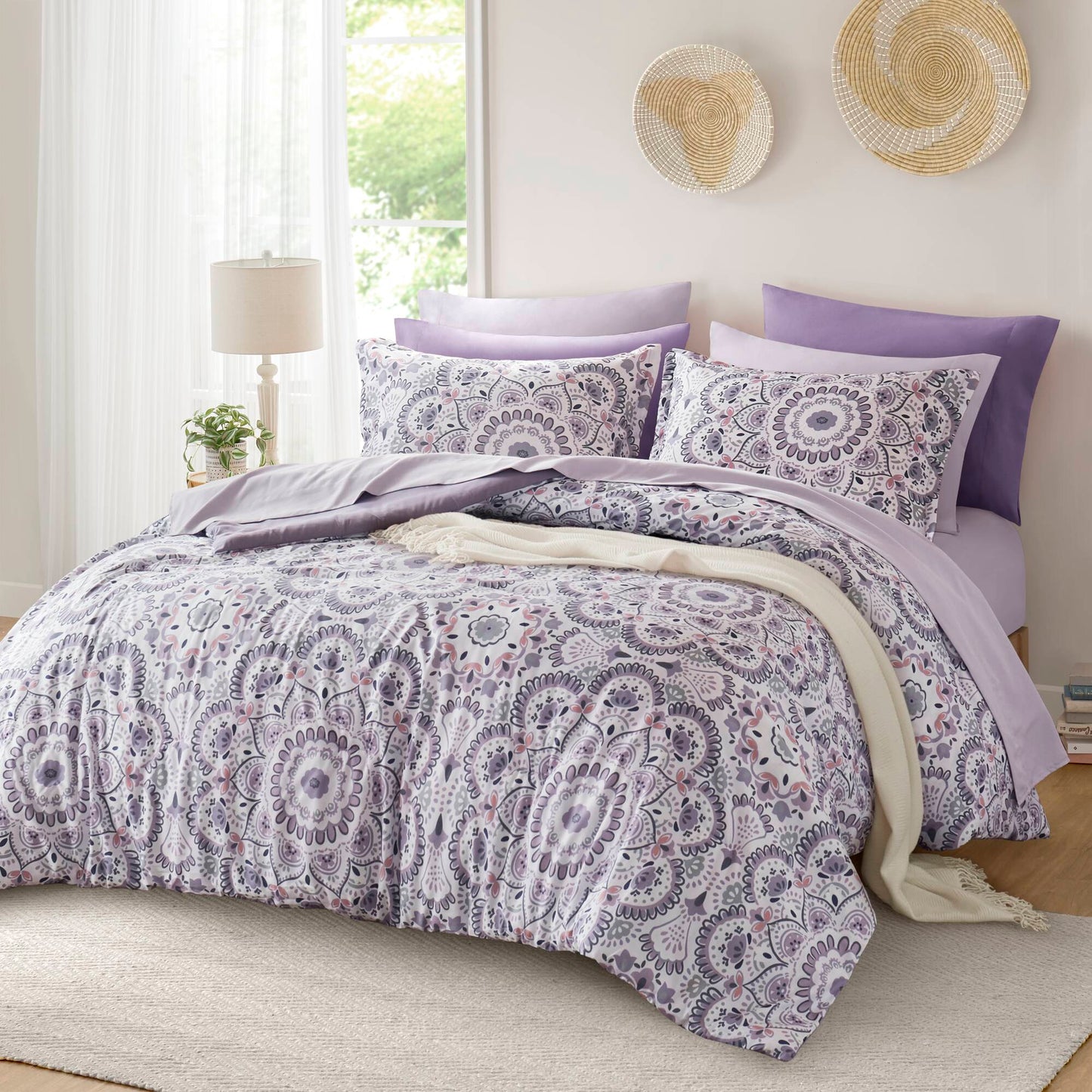 Faye Comforter with Sheet Set