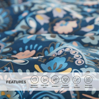 Faye Comforter with Sheet Set