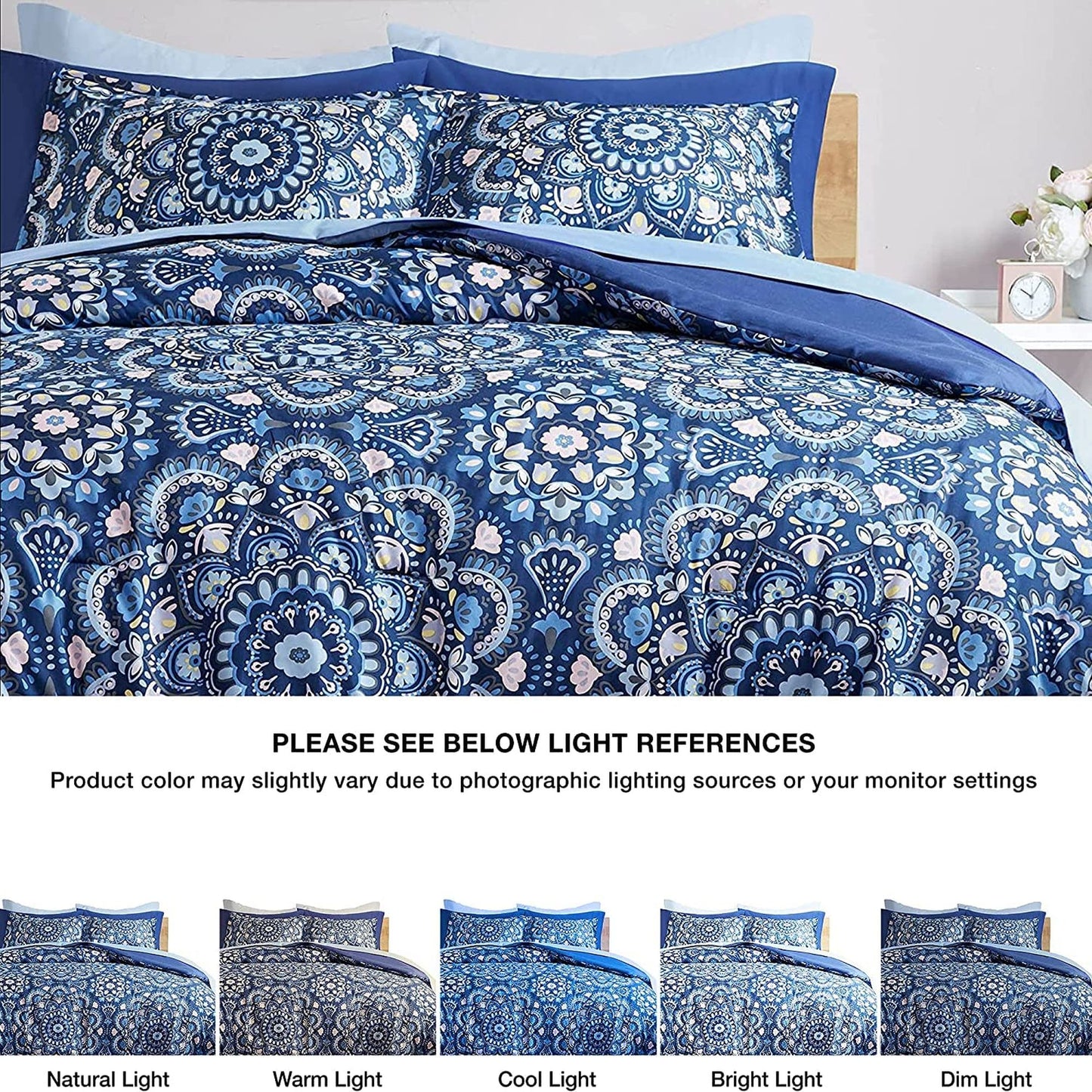 Faye Comforter with Sheet Set