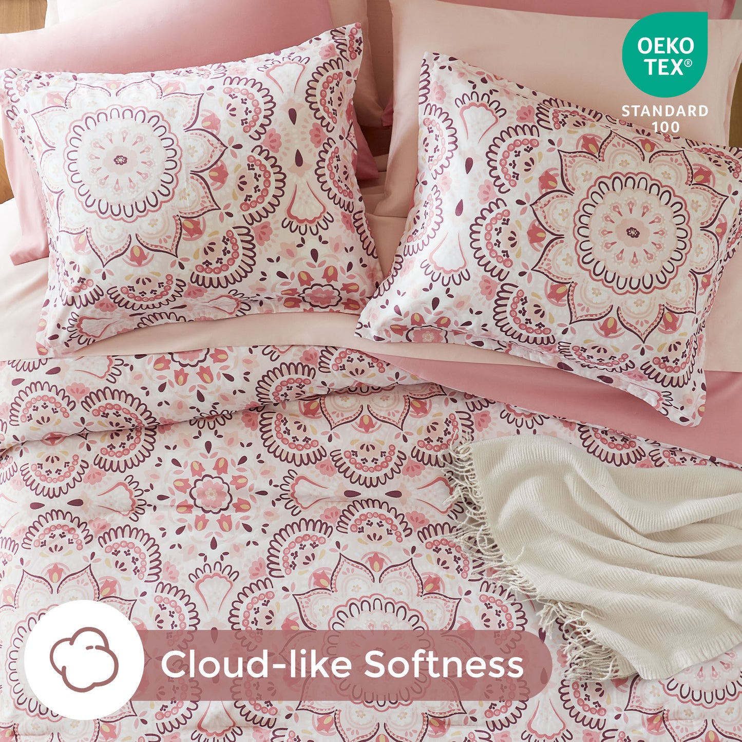 Faye Comforter with Sheet Set