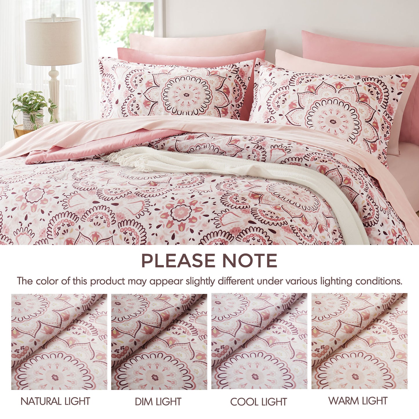 Faye Comforter with Sheet Set