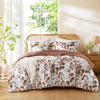 Gabrielle Reversible Floral Botanical Seersucker Comforter Set