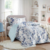 Gabrielle Reversible Floral Botanical Seersucker Comforter Set