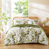 Gabrielle Reversible Floral Botanical Seersucker Comforter Set