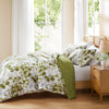 Gabrielle Reversible Floral Botanical Seersucker Comforter Set