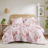 Gabrielle Reversible Floral Botanical Seersucker Comforter Set