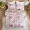 Gabrielle Reversible Floral Botanical Seersucker Comforter Set