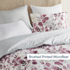 Gabrielle Reversible Floral Botanical Seersucker Comforter Set
