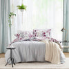 Gabrielle Reversible Floral Botanical Seersucker Comforter Set