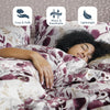 Gabrielle Reversible Floral Botanical Seersucker Comforter Set
