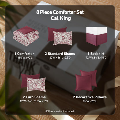 Kamira 8 Piece Comforter Set