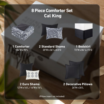 Kamira 8 Piece Comforter Set