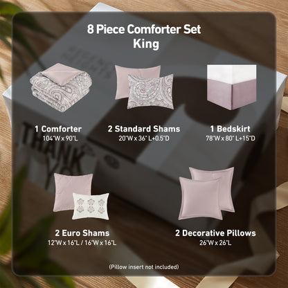 Kamira 8 Piece Comforter Set