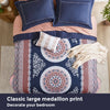 Lorelei Boho Comforter Set with Bed Sheets
