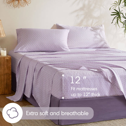 Lorelei Boho Comforter Set with Bed Sheets