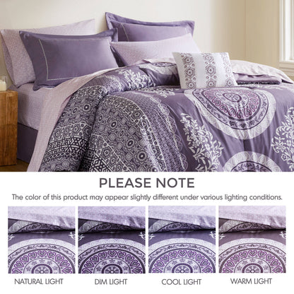 Lorelei Boho Comforter Set with Bed Sheets