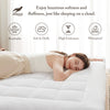 Cloud Soft Overfilled Plush Hypoallergenic Down Alternative Waterproof Mattress Pad