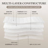 Cloud Soft Overfilled Plush Hypoallergenic Down Alternative Waterproof Mattress Pad
