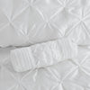 Laurel 100% Polyester Pieced Pleated 7pcs Tufted Comforter Set
