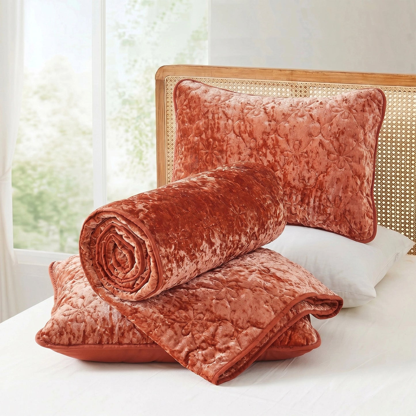 Juliana Velvet Quilt Mini Set