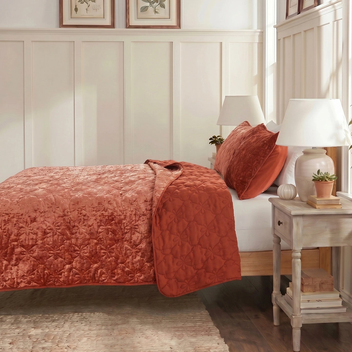 Juliana Velvet Quilt Mini Set