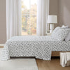 Oversized Cotton Flannel 4 Piece Sheet Set