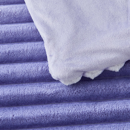 Cord Plush Comforter Set