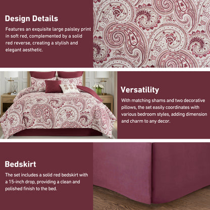 Regency Heights Kashmir 8pcs Comforter Set