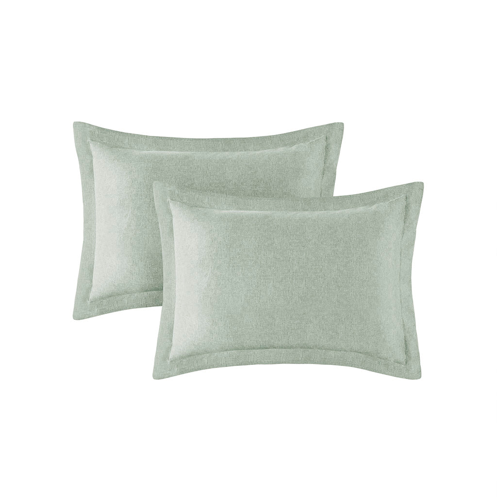 Regency Heights Camden Chambray Print Microfiber Comforter Set with Bed Sheets