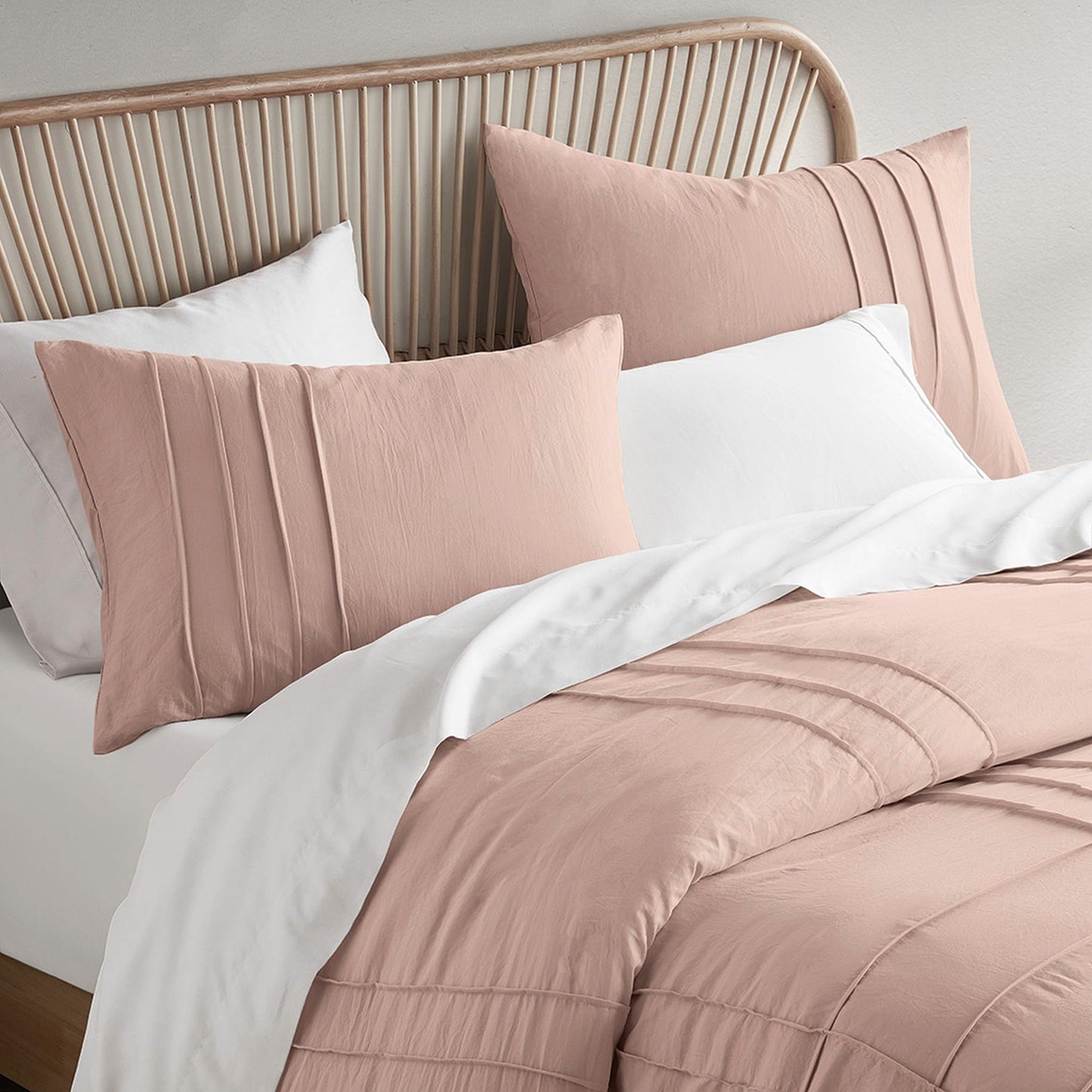 Regency Heights Porter Soft Washed Pleated Comforter Set
