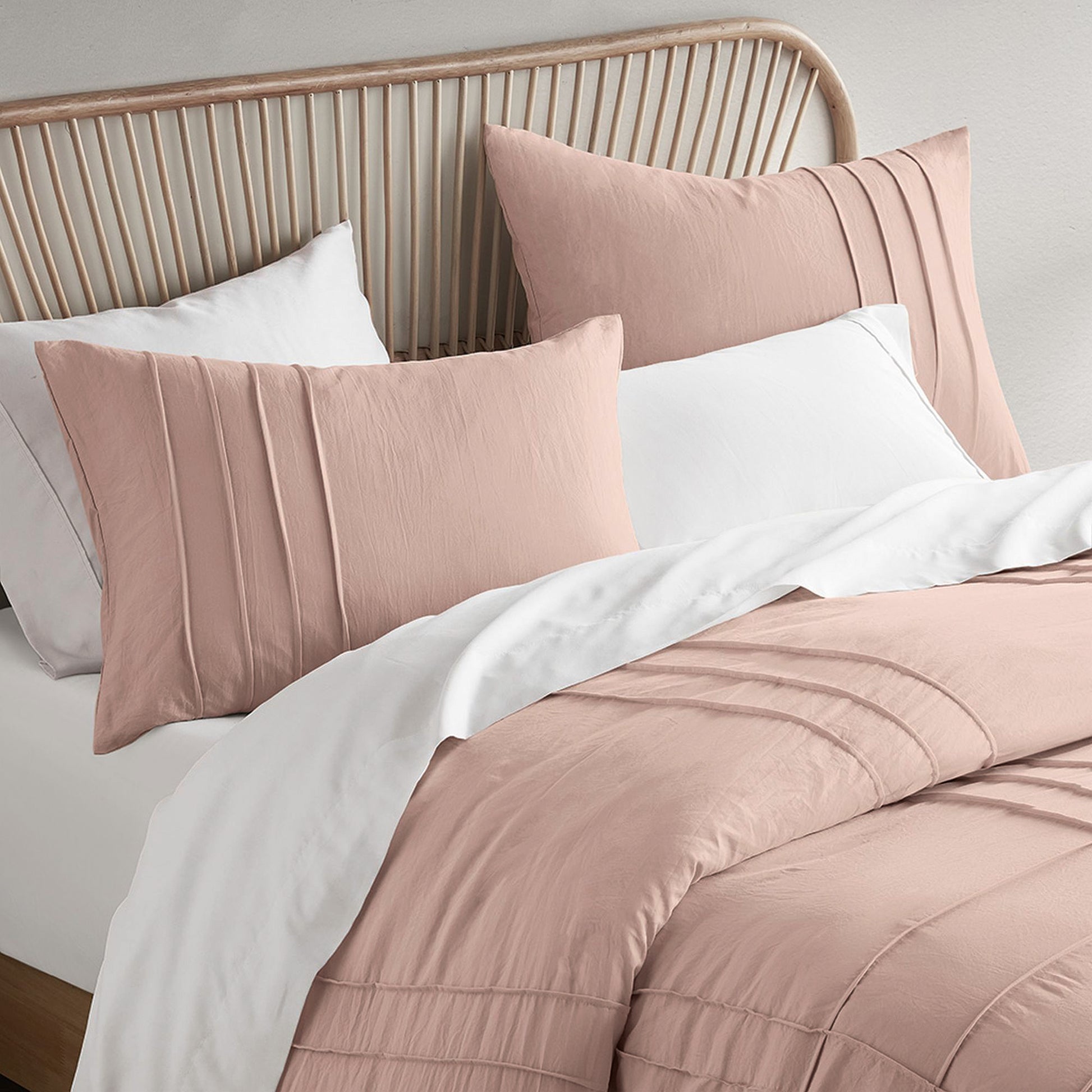 Regency Heights Porter Soft Washed Pleated Comforter Set