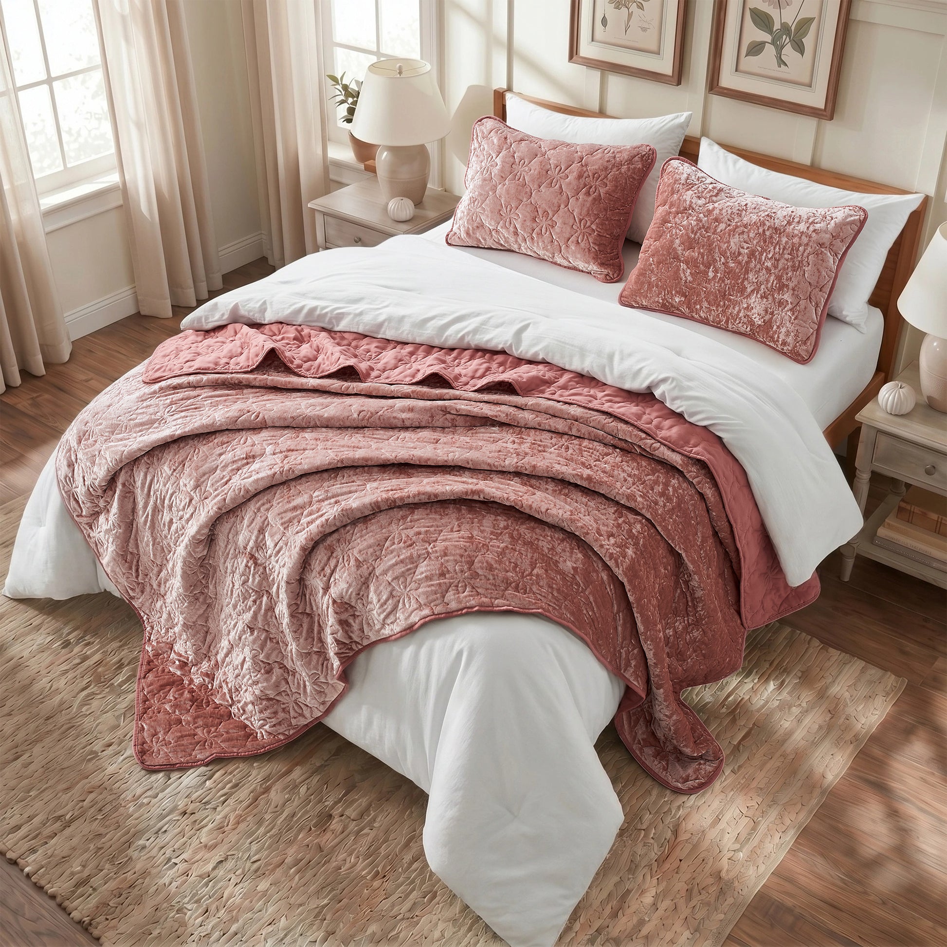 Regency Heights Juliana Velvet Quilt Mini Set