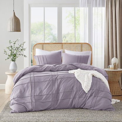 Regency Heights Porter Soft Washed Pleated Comforter Set
