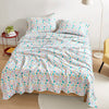 Intelligent Design Cotton Flannel Printed Sheet Set