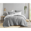 Comfort Spaces Chambray Print Microfiber Comforter Set with Bed Sheets