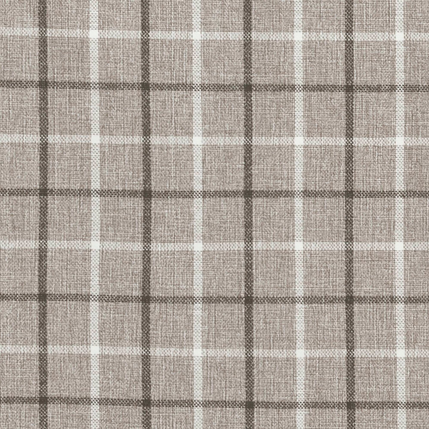 Madison Park Plaid Faux Leather Tab Top Curtain Panel with Fleece Lining