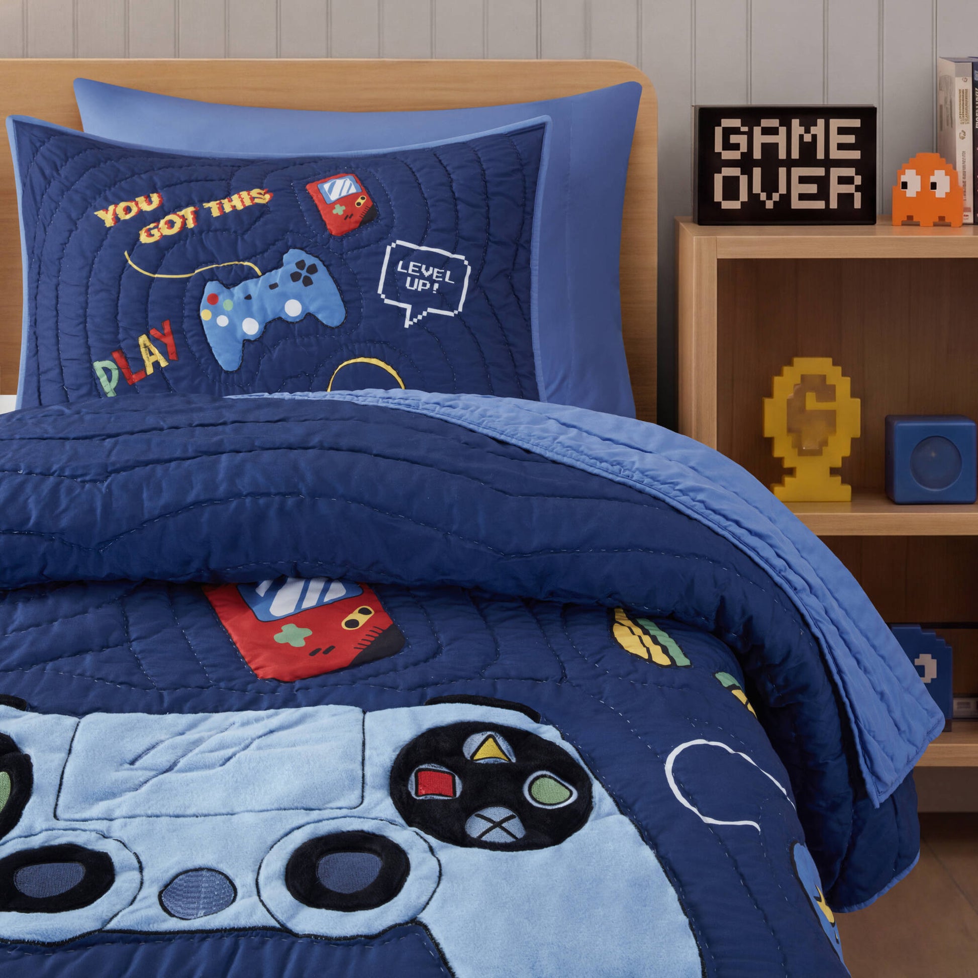 Intelligent Design Kids Game 3PCS Quilt Set