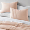 Comfort Spaces Soft Washed Pleated Duvet Cover Set