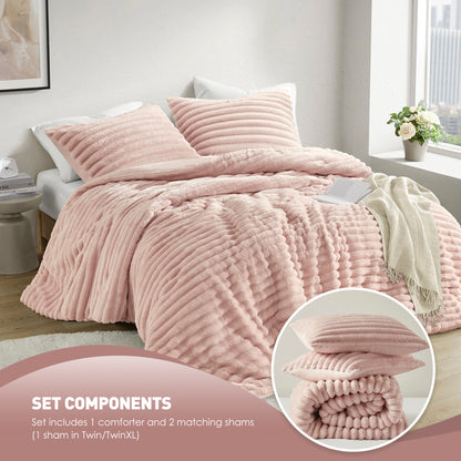Regency Heights Cord Plush Comforter Set