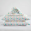 Intelligent Design Cotton Flannel Printed Sheet Set