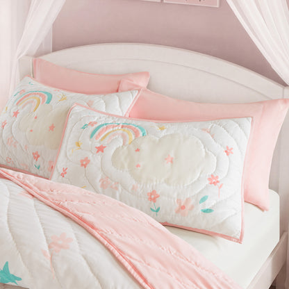 Intelligent Design Kids Unicorn Dream 5PCS Quilt Set
