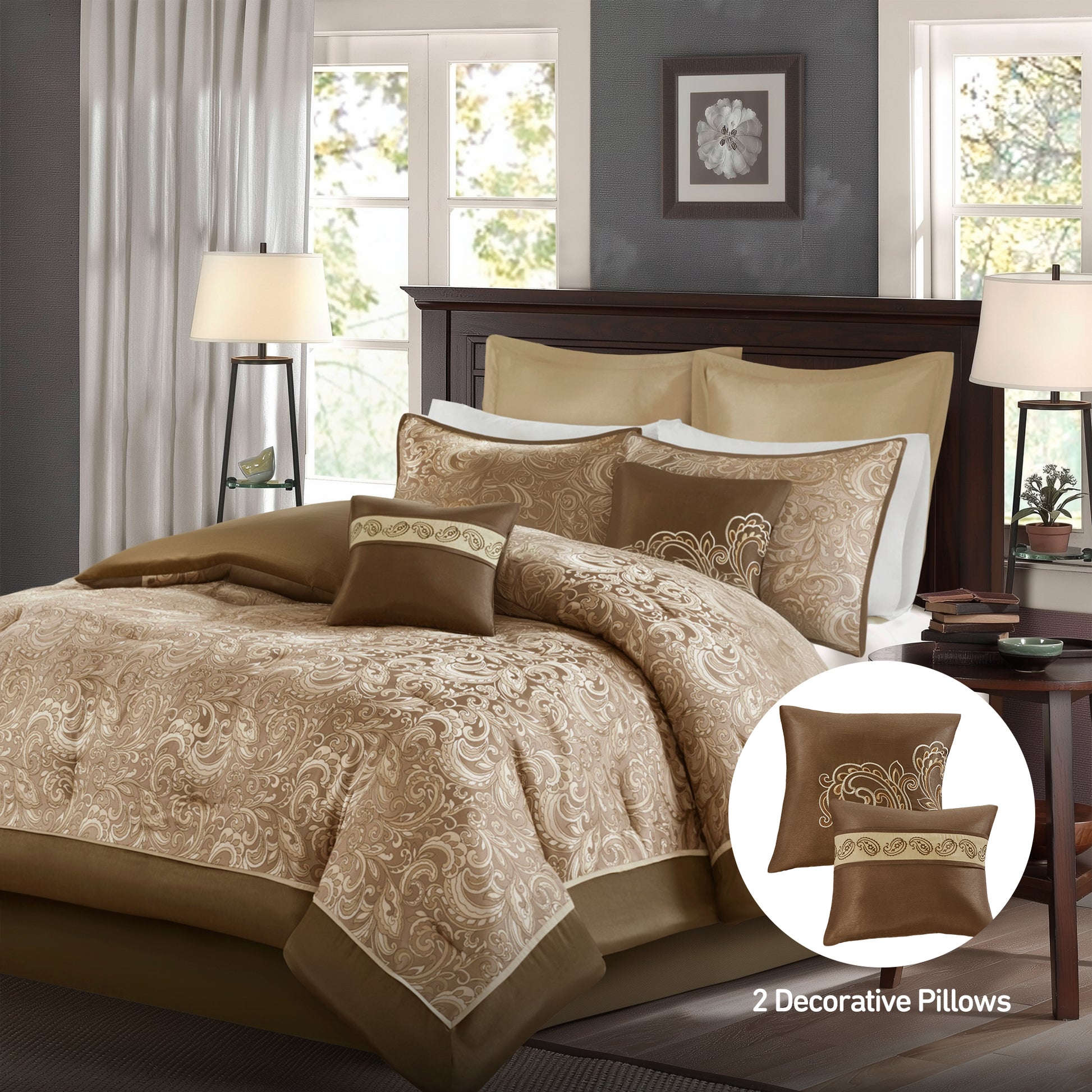 Regency Heights Brystol 8pcs Comforter Set